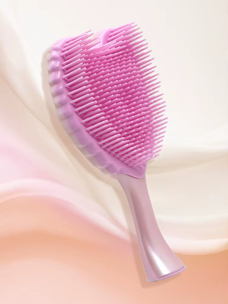 Professional Mini Angel Detangling Tangle Hairbrush Comb Anti-Static Hair Brush Women Massage Combs for Salon Hairdressing Tools
