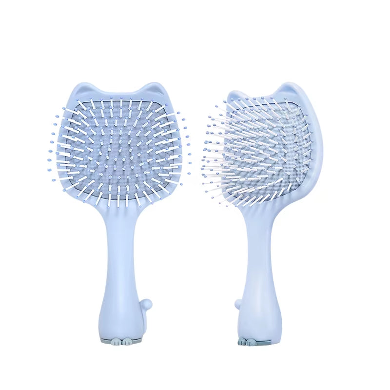 Cute Cat Air Cushion Hair Brush Anti-Static Detangle Brush Hair Scalp Massage Comb Professional Styling Tools Hairbrush